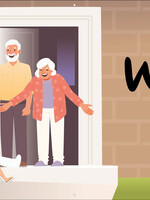 Welkom thuis - Vrouw in rolstoel