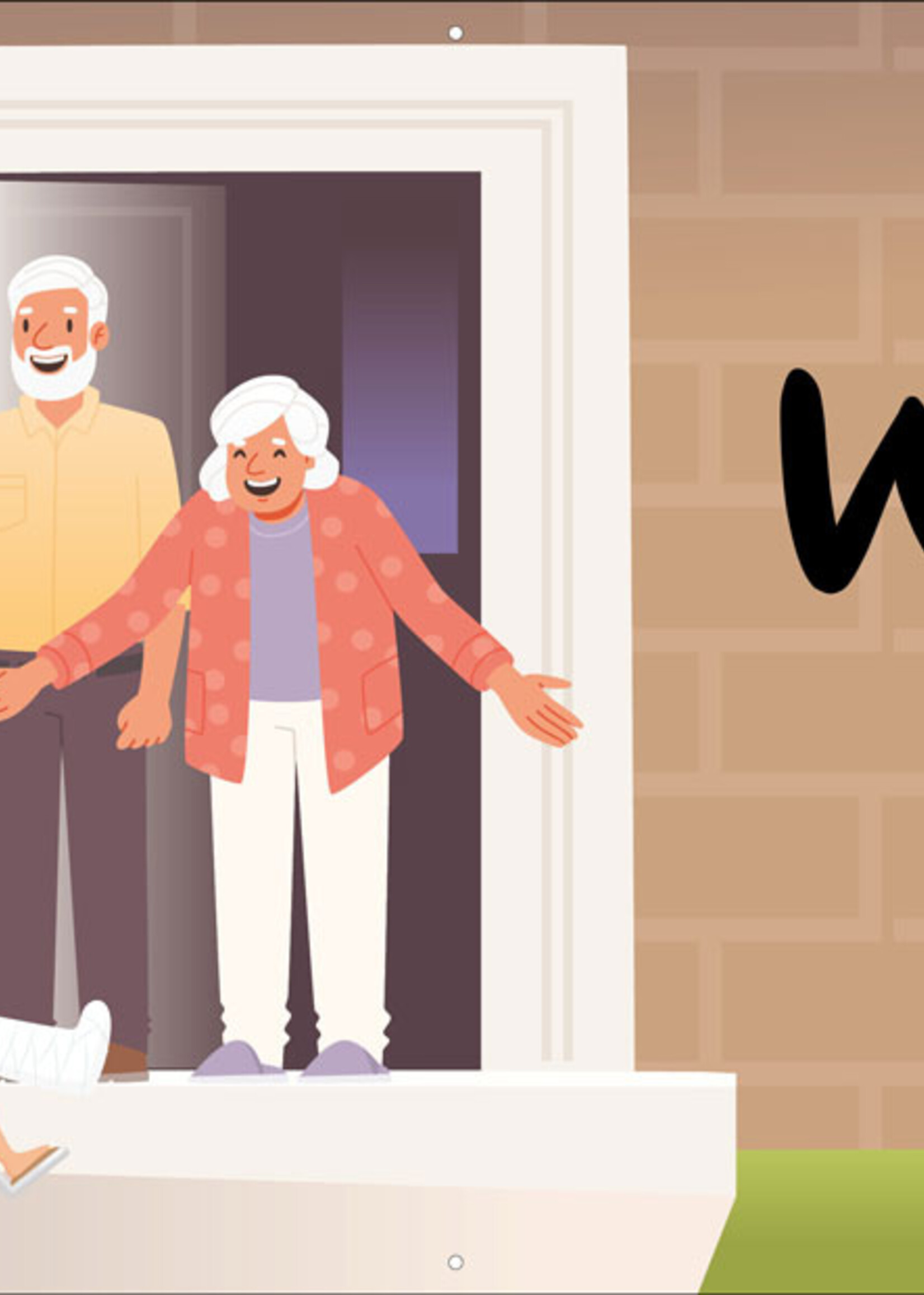 Welkom thuis - Vrouw in rolstoel