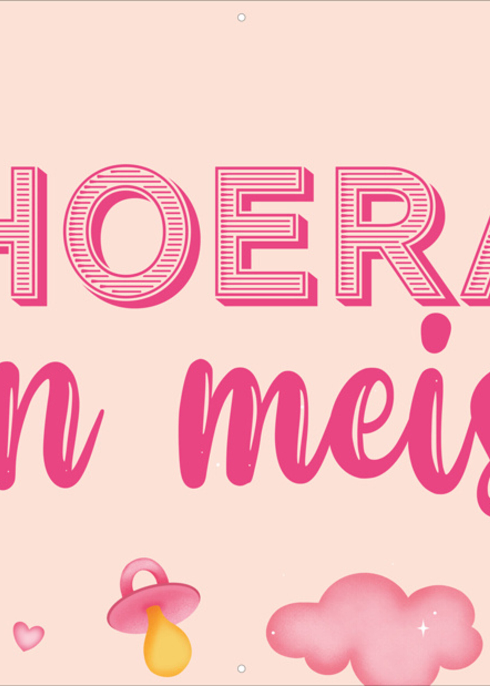 Hoera een meisje - Hartjes en Speentjes