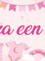 Hoera een meisje - Roze Regenboogjes