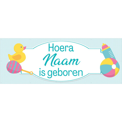 Hoera Naam is geboren - Groen