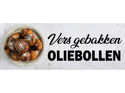 Spandoek Vers Gebakken Oliebollen