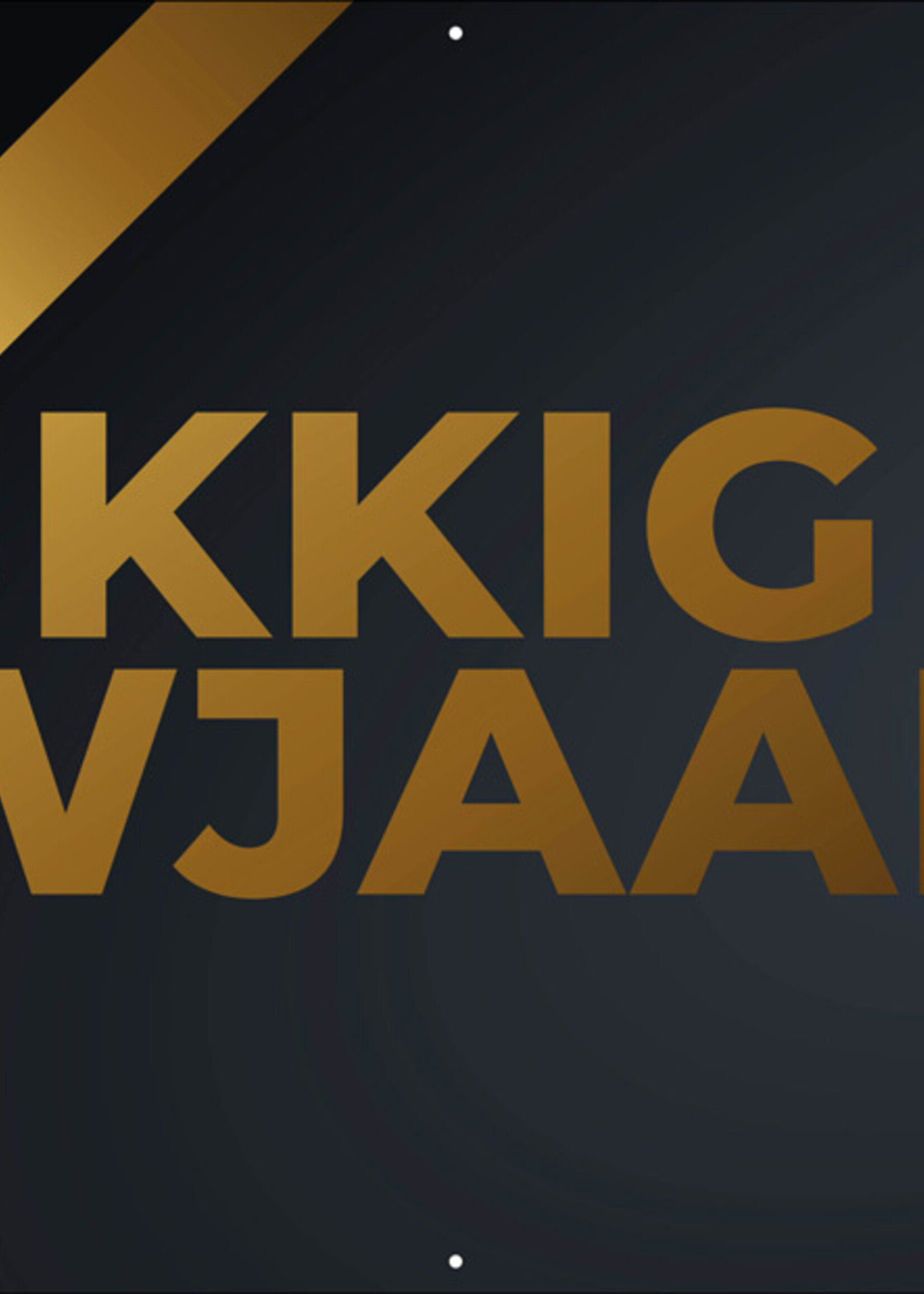 Gelukkig nieuwjaar - Gouden versiering