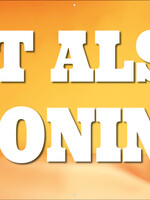 Feest als een Koning - 200 x 75 cm