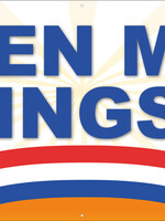 Open met Koningsdag - Oud Hollands thema - Diverse formaten