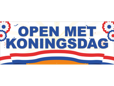 Open met Koningsdag - Oud Hollands thema - Diverse formaten