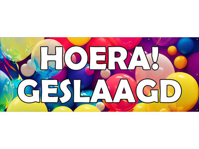 Hoera geslaagd - Ballonnen