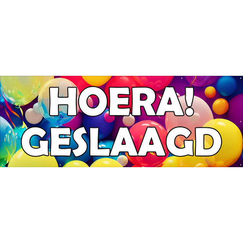 Hoera geslaagd - Ballonnen