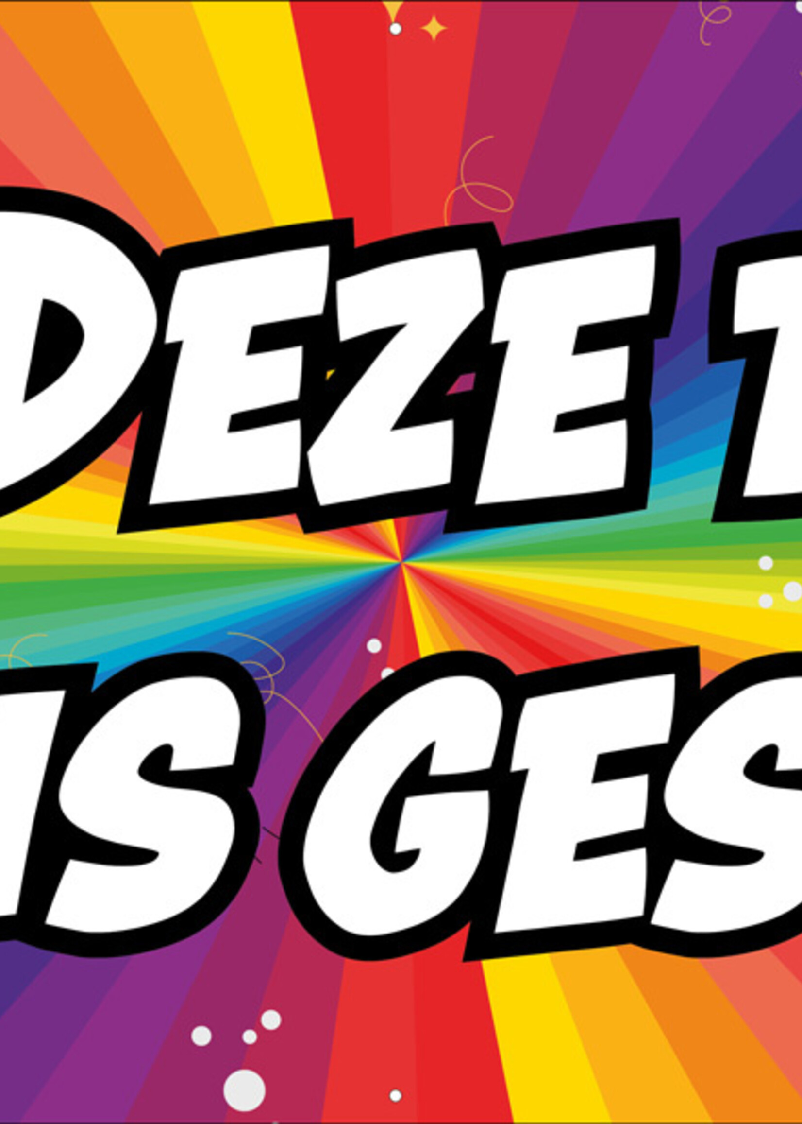 Deze topper is geslaagd! - Met foto - Kleurrijk - Fotolijst