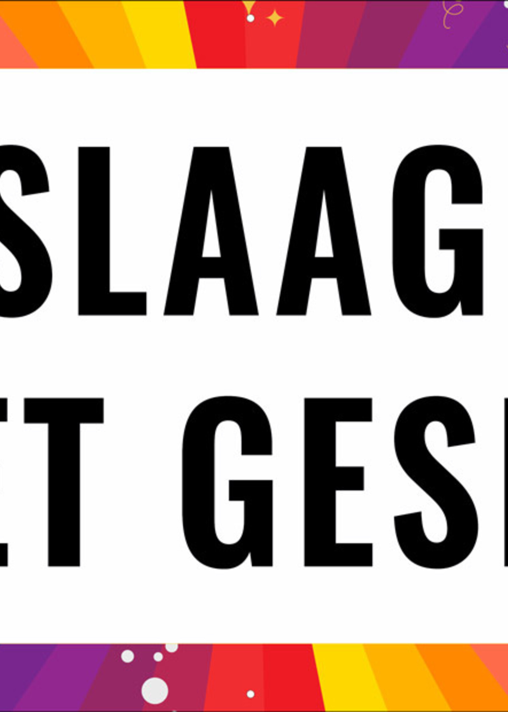 Geslaagd - Niet geslaagd - Checkbox