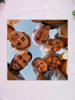 Tuinposter met eigen foto - Vierkant - Verhouding 1:1