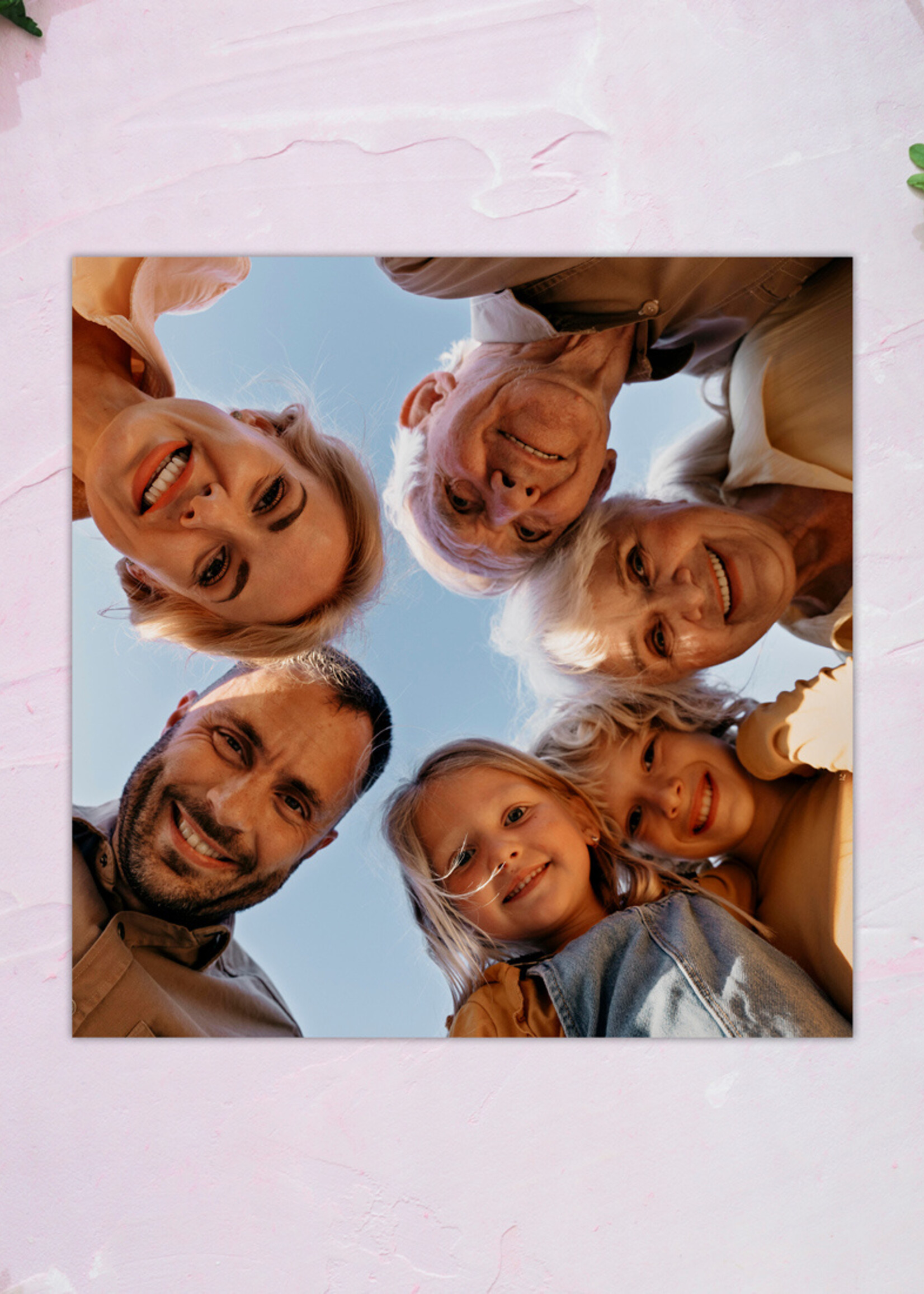 Tuinposter met eigen foto - Vierkant - Verhouding 1:1