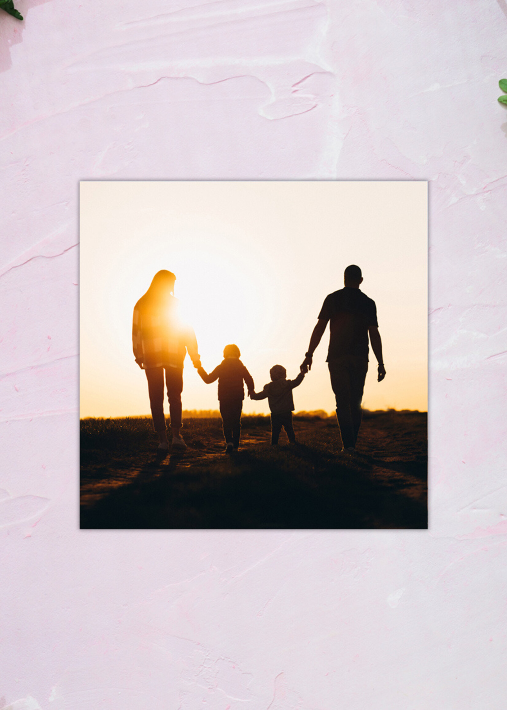 Tuinposter met eigen foto - Vierkant - Verhouding 1:1