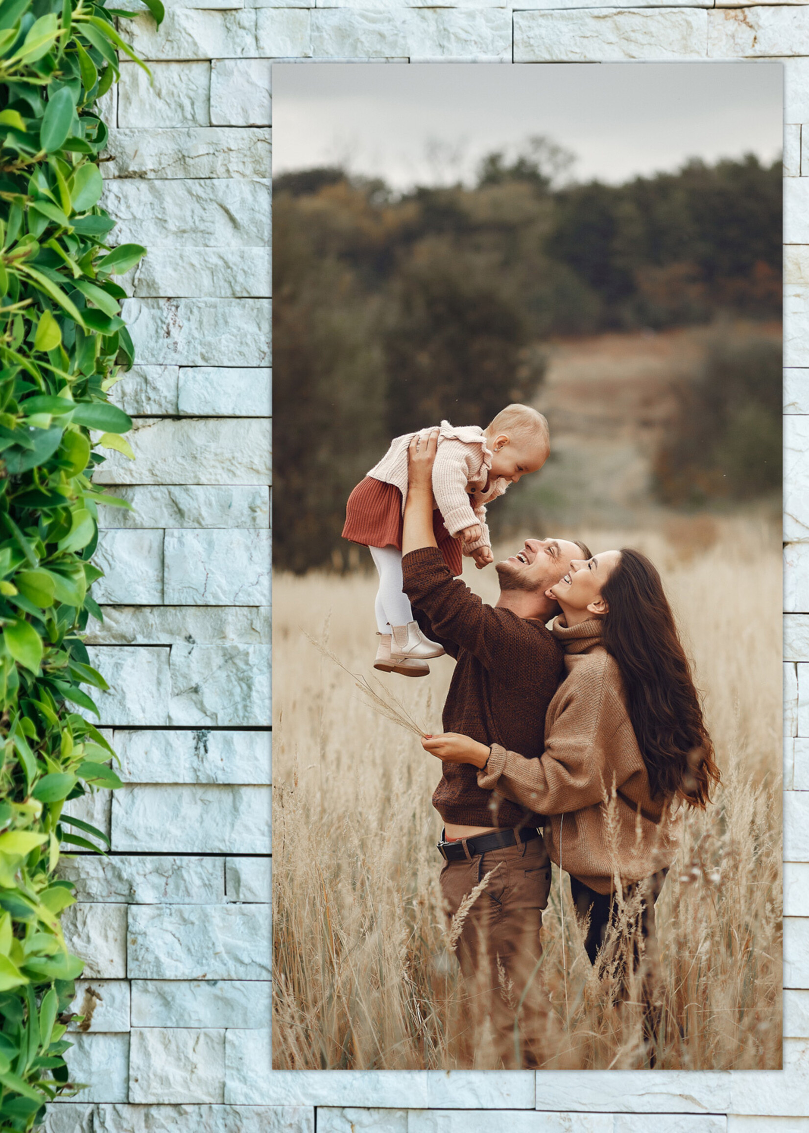 Tuinposter met eigen foto - Staand - Portrait