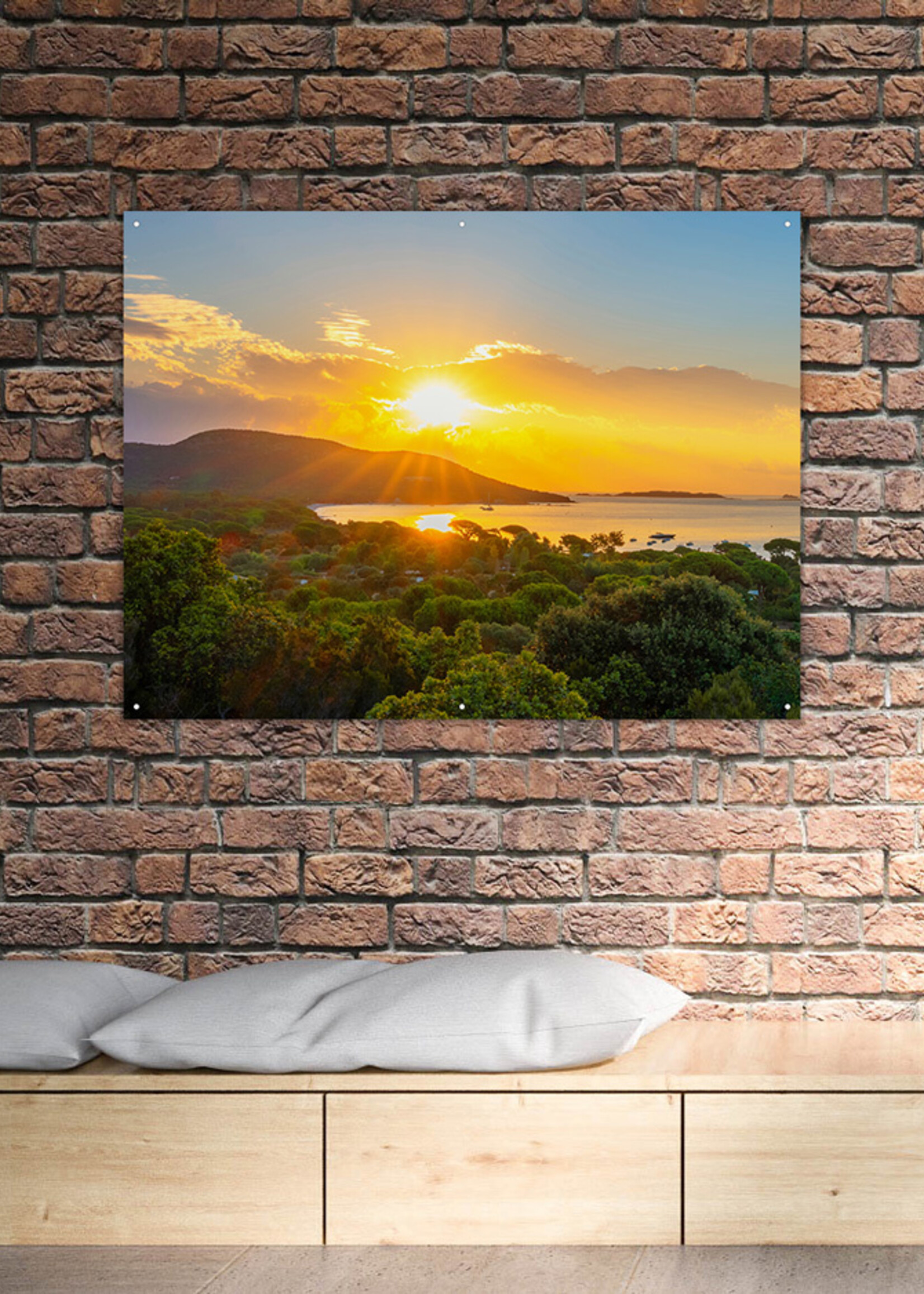 Tuinposter Sunset - Zonsondergang