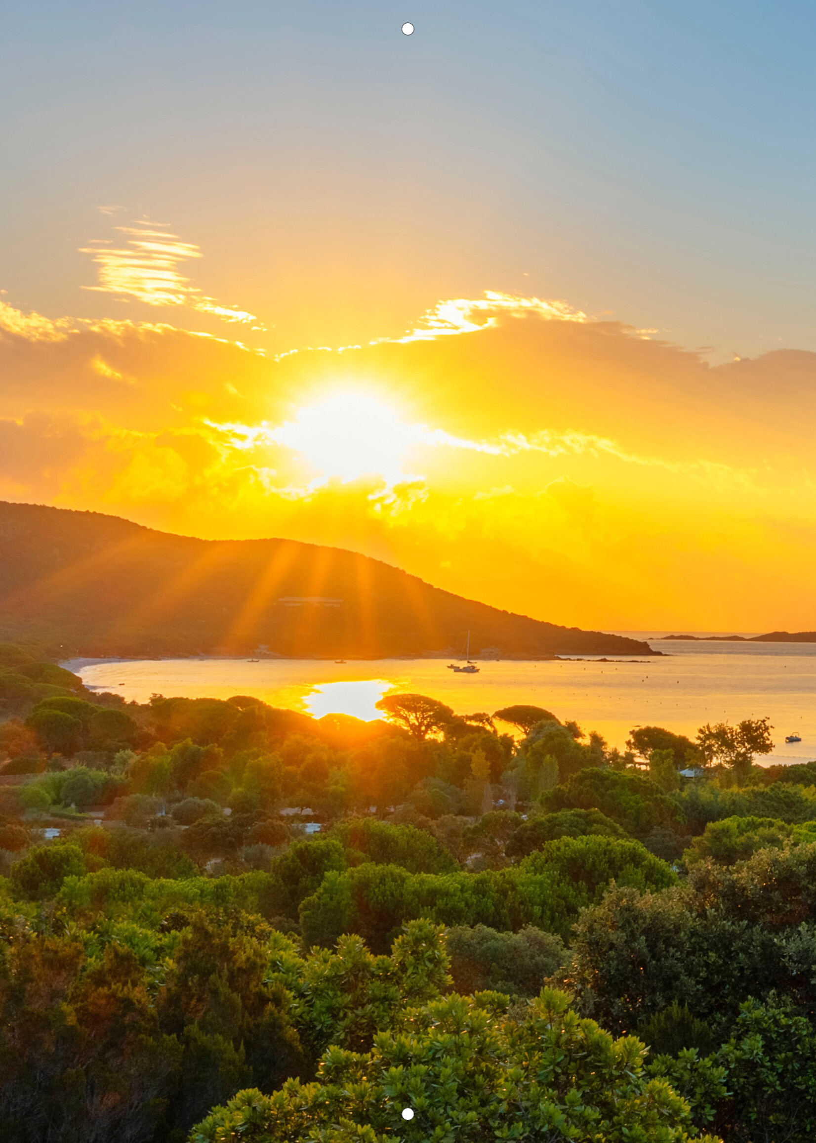 Tuinposter Sunset - Zonsondergang