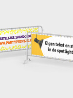 Dranghek spandoek | 215 x 73 cm | Eigen Ontwerp printen