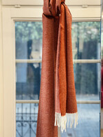 Sjaal Herringbone Rust