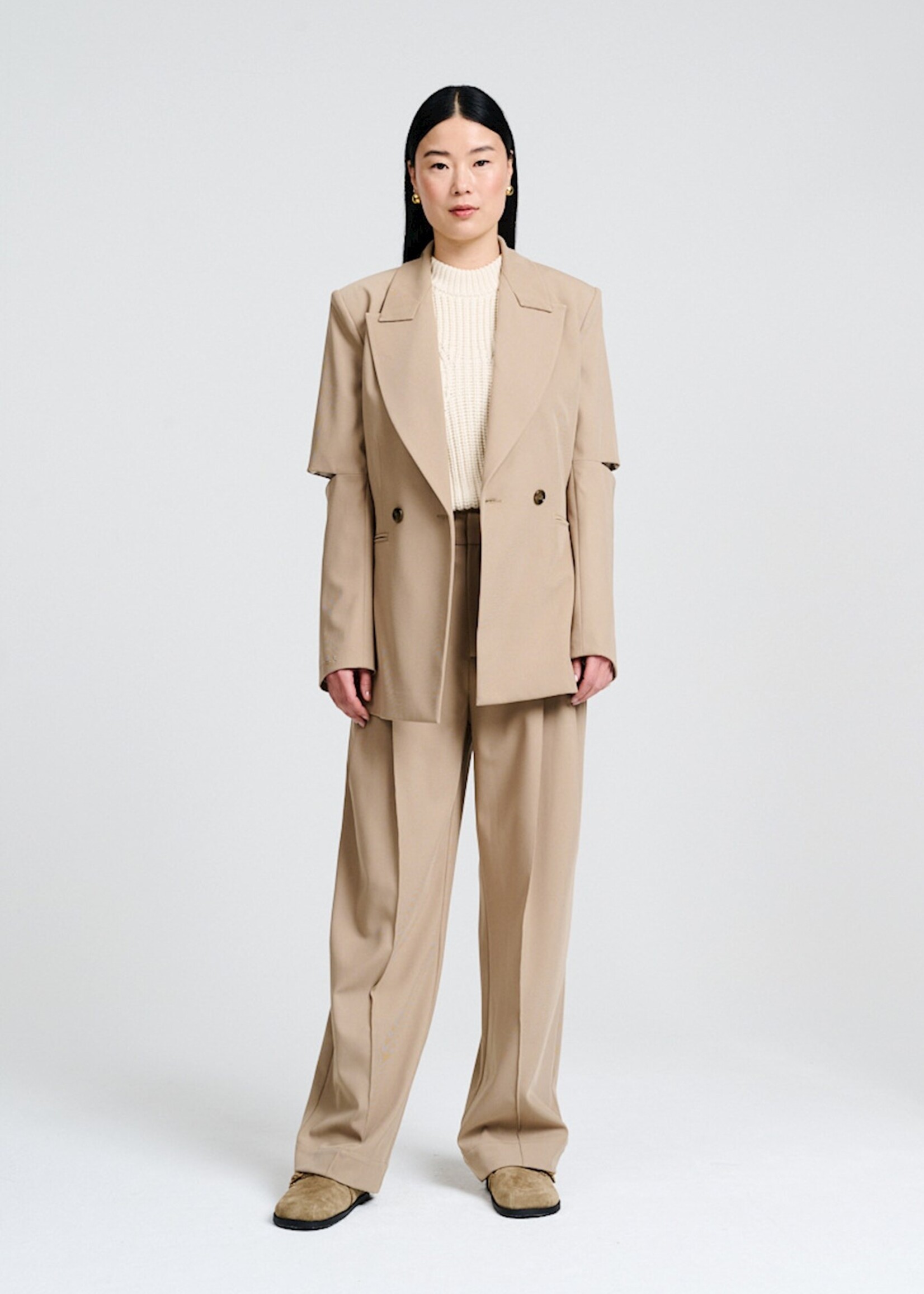 Fierce Blazer Beige