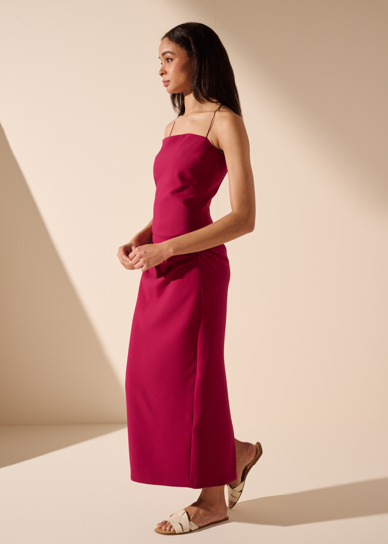 Theo Dress Magenta