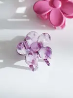 Bibi Clip Marble Purple