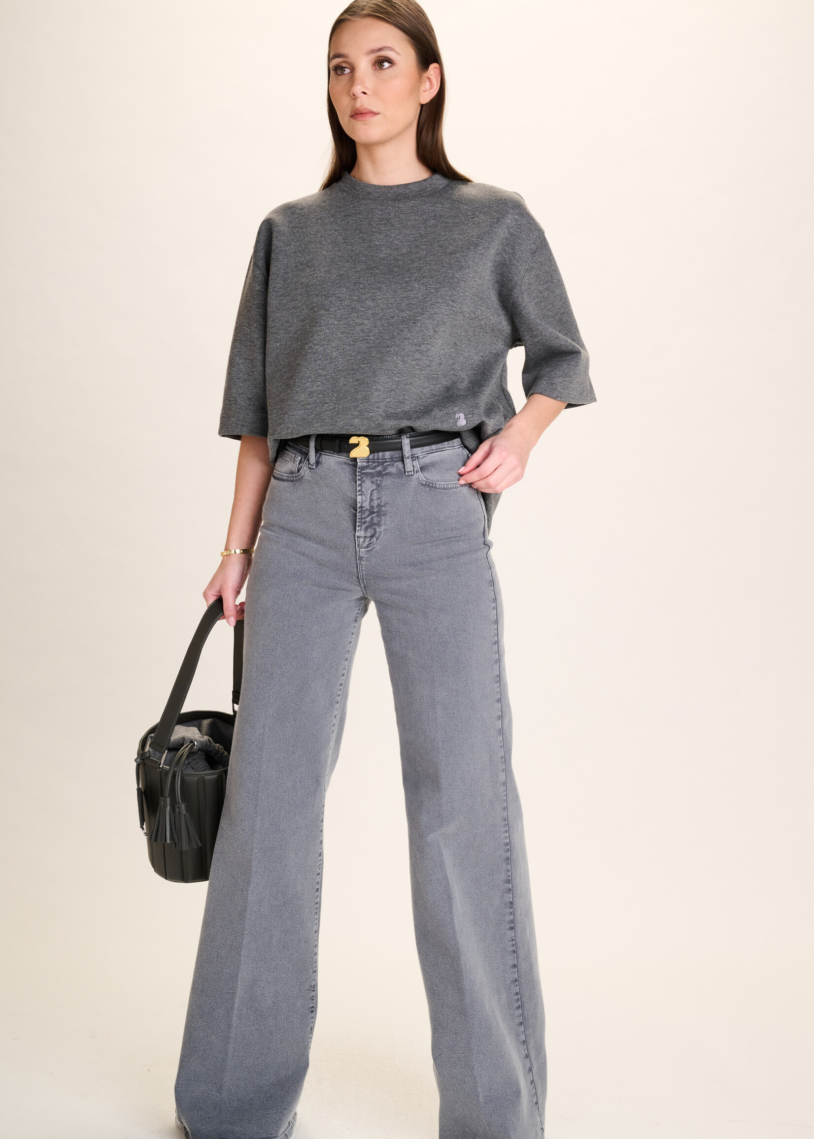 Aurelie Trousers Dark Grey