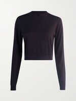 Cecile Long Pull Woolsilk Plume