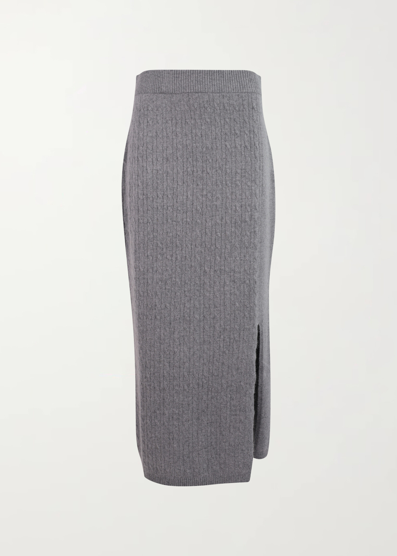 Dominique Skirt Woolblend Dark Grey