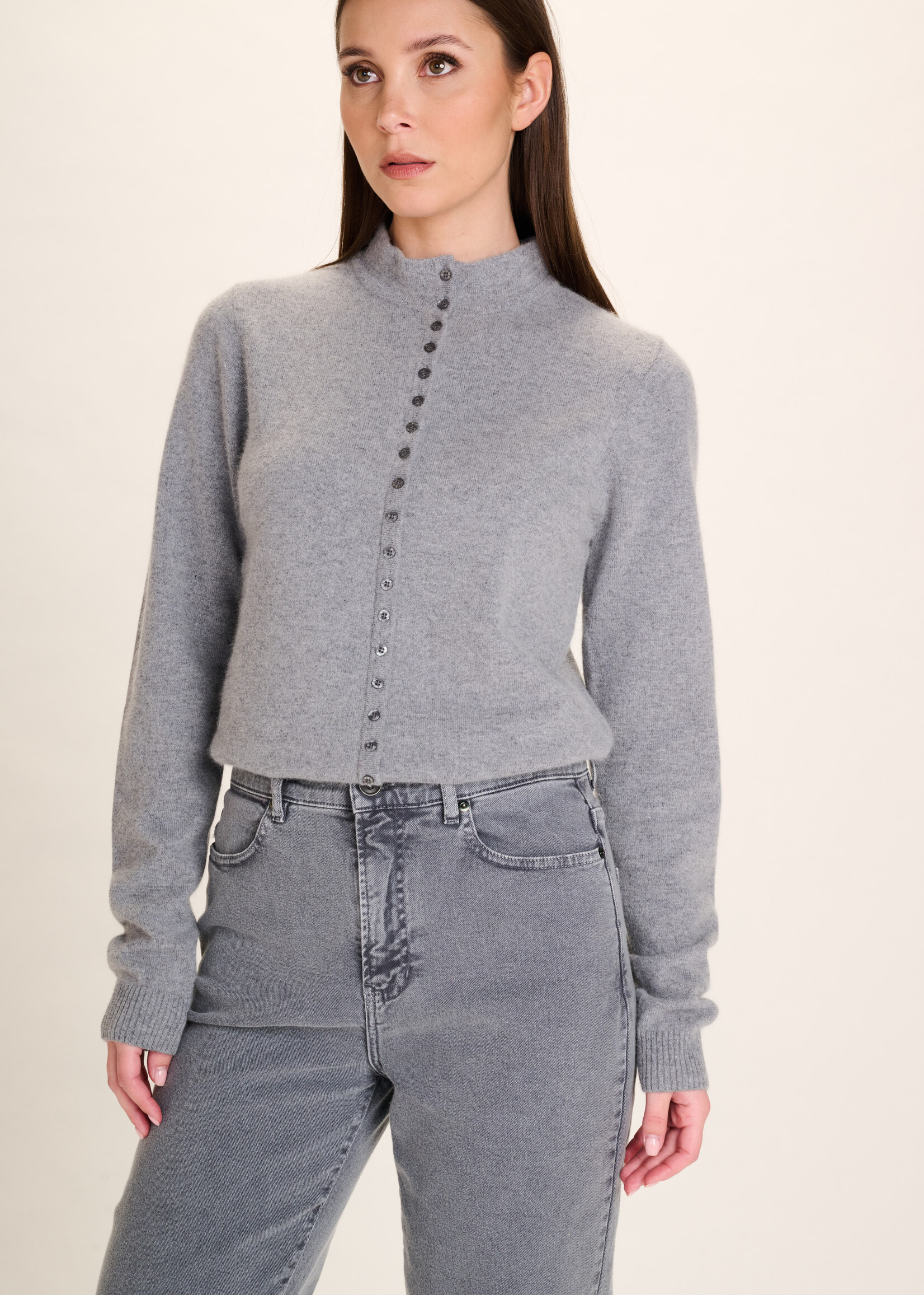 Colette Pull Woolblend Dark Grey