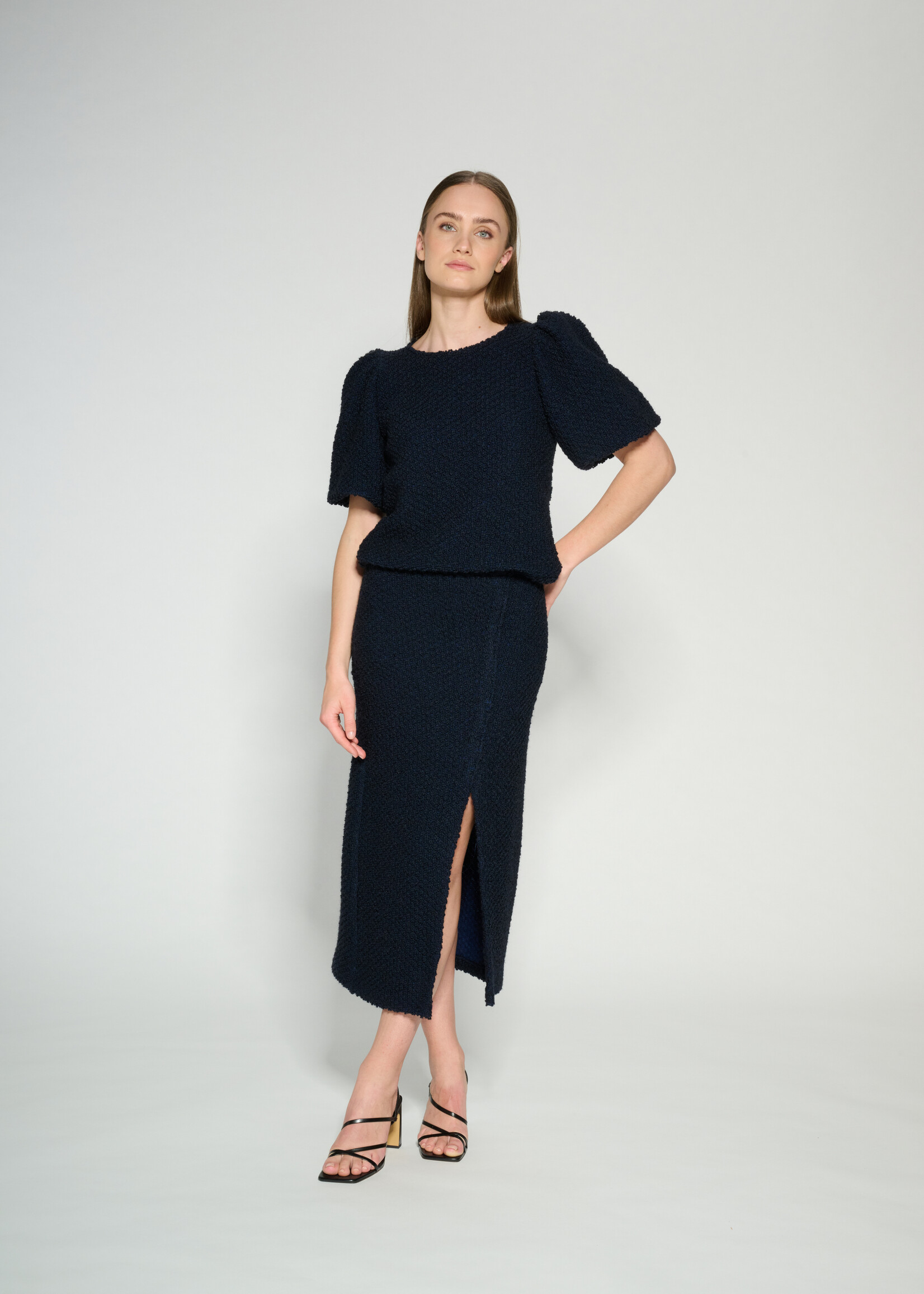 Elisabeth Blouse Yoma Midnight Blue