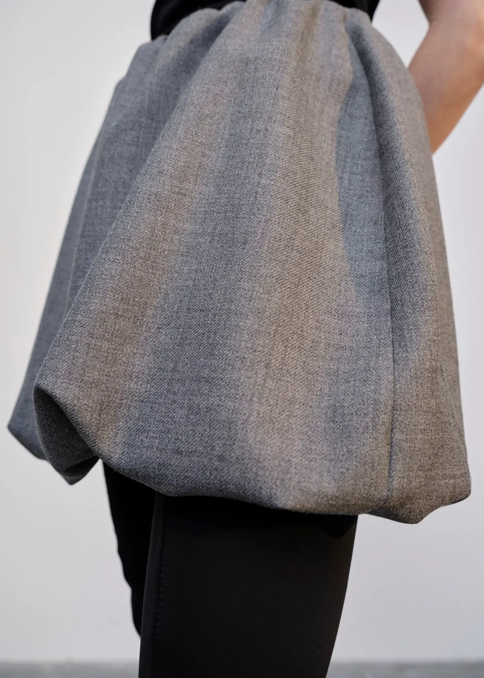 Evans Skirt Dark Grey