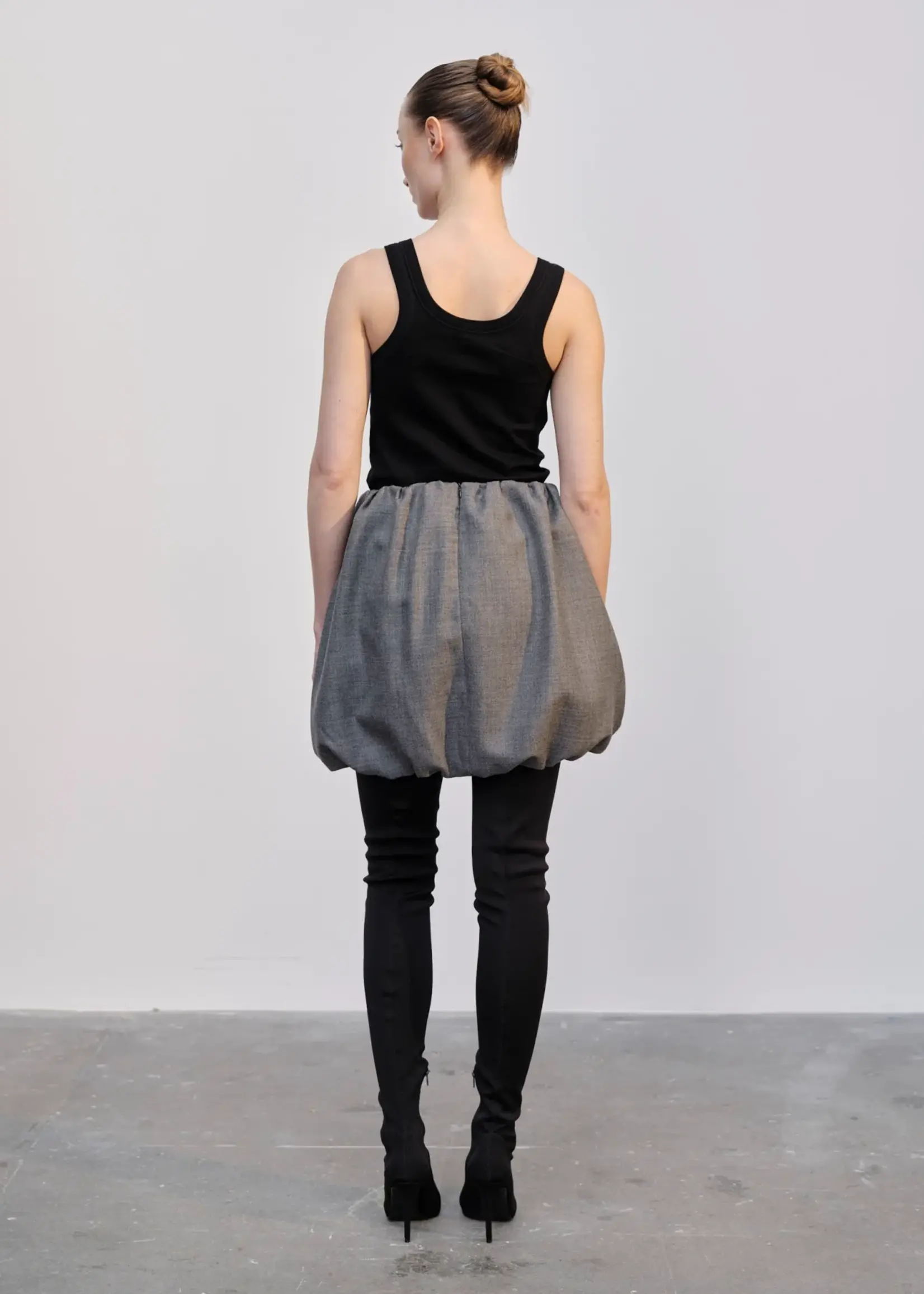 Evans Skirt Dark Grey