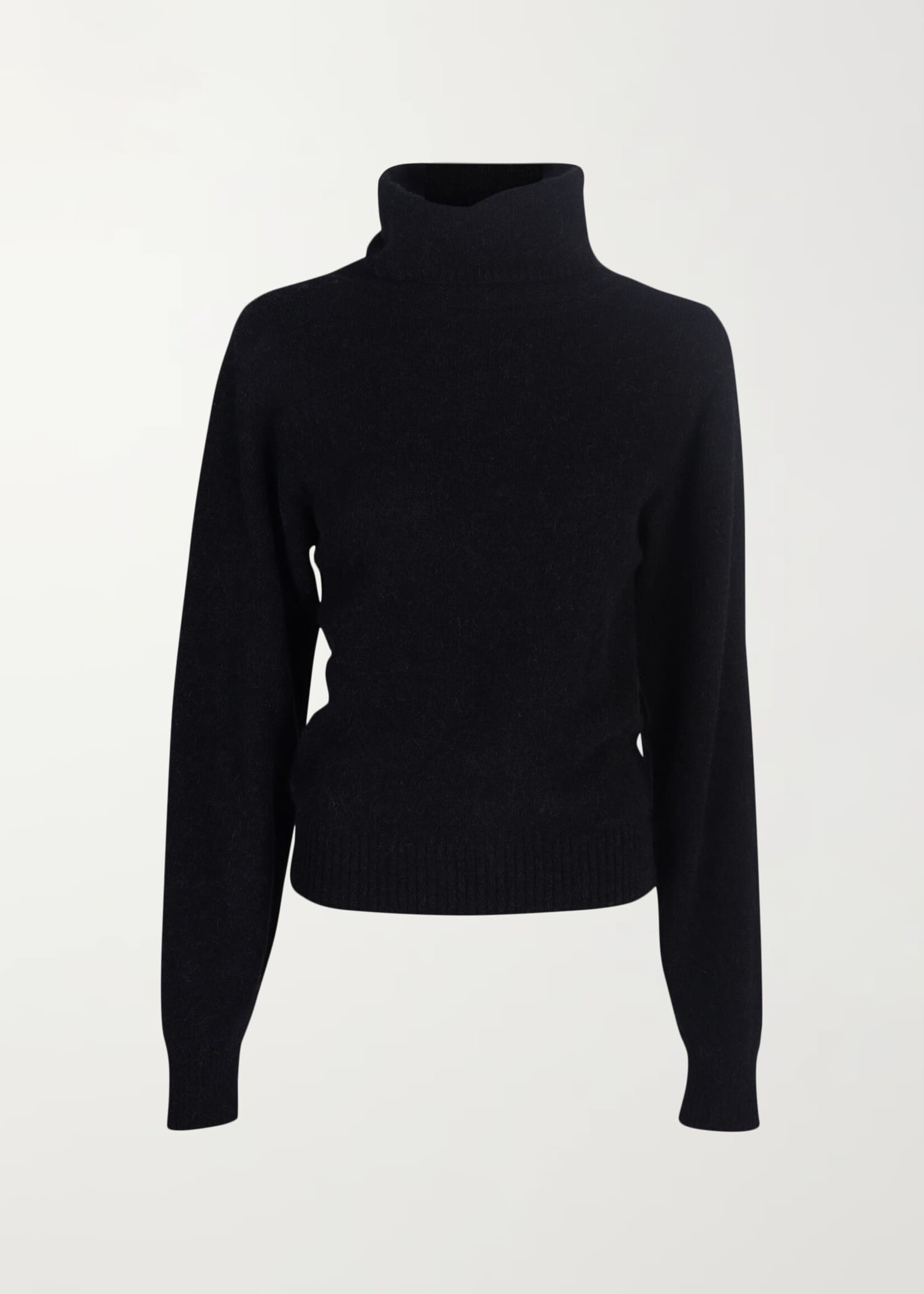 Leah Pull Superfine Alpaca Black