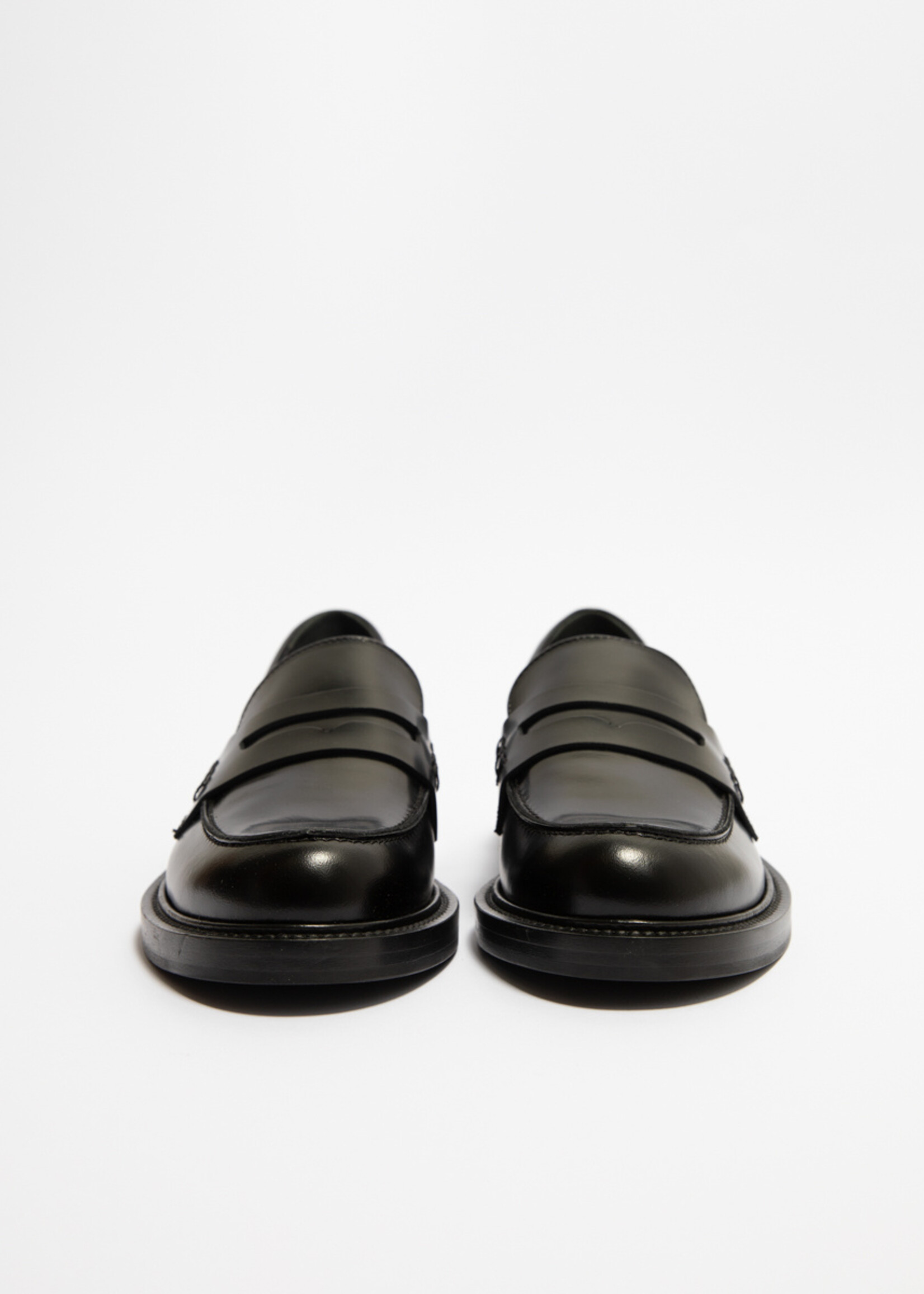 Zwarte mocassin