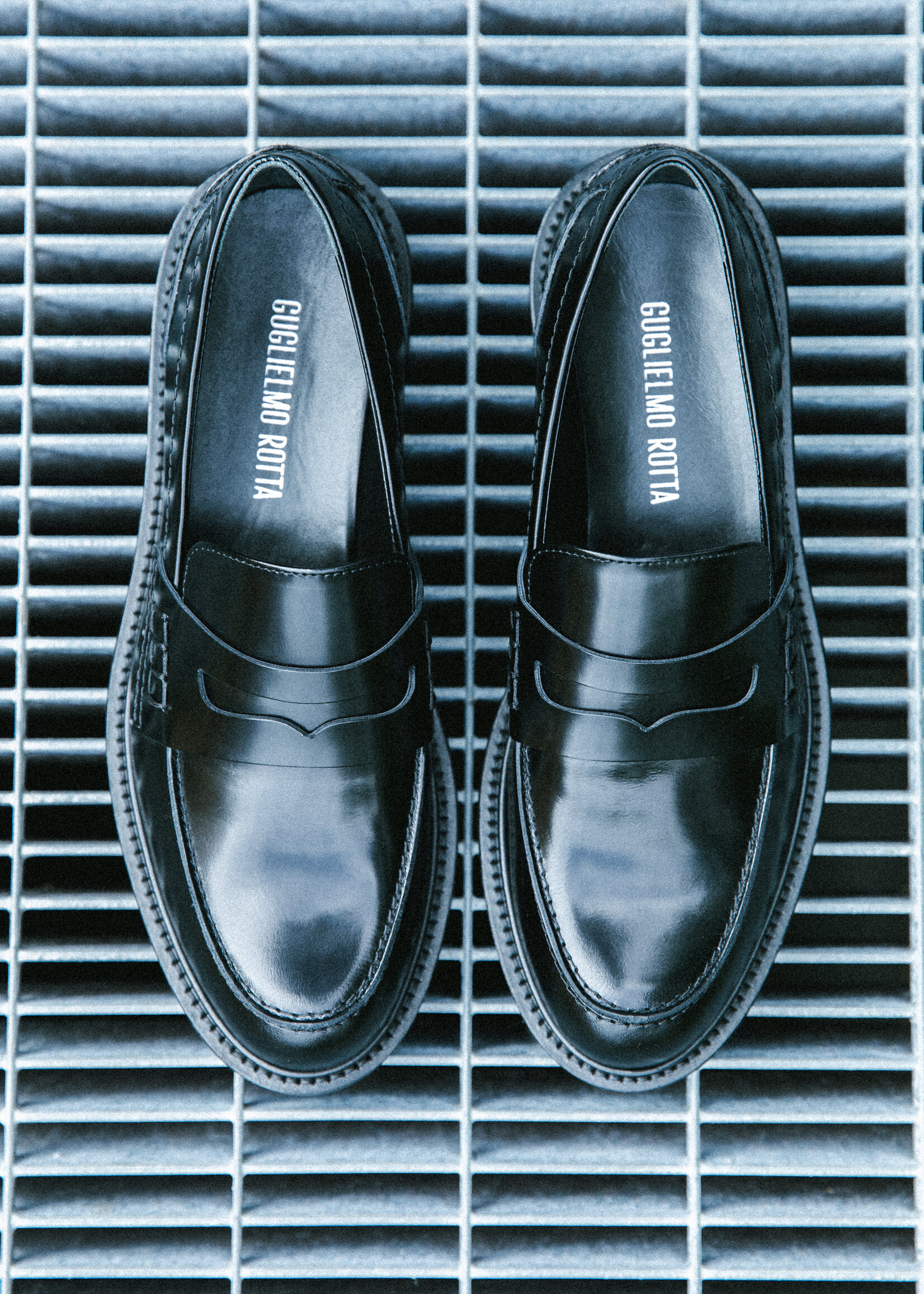 Zwarte mocassin