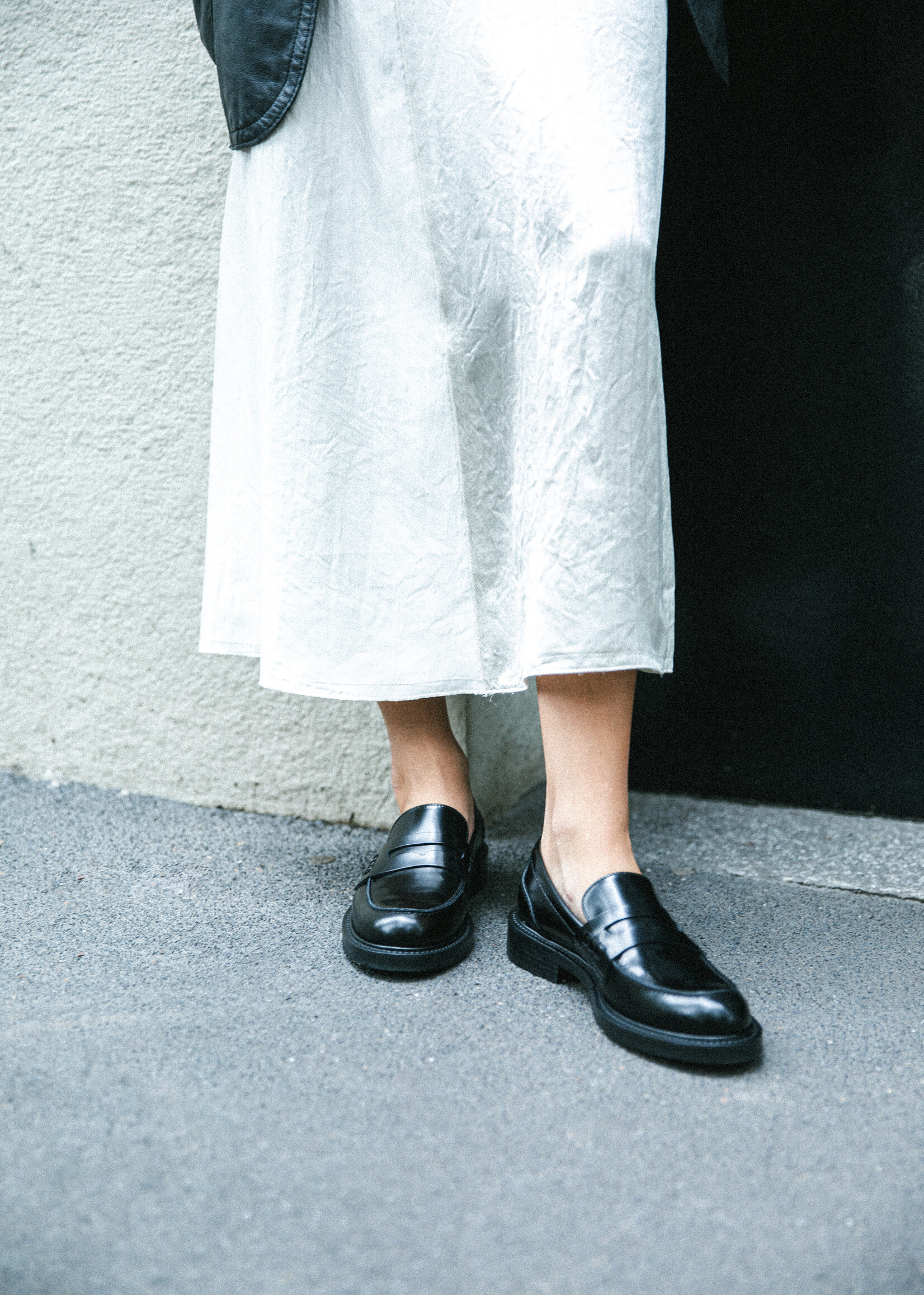 Zwarte mocassin