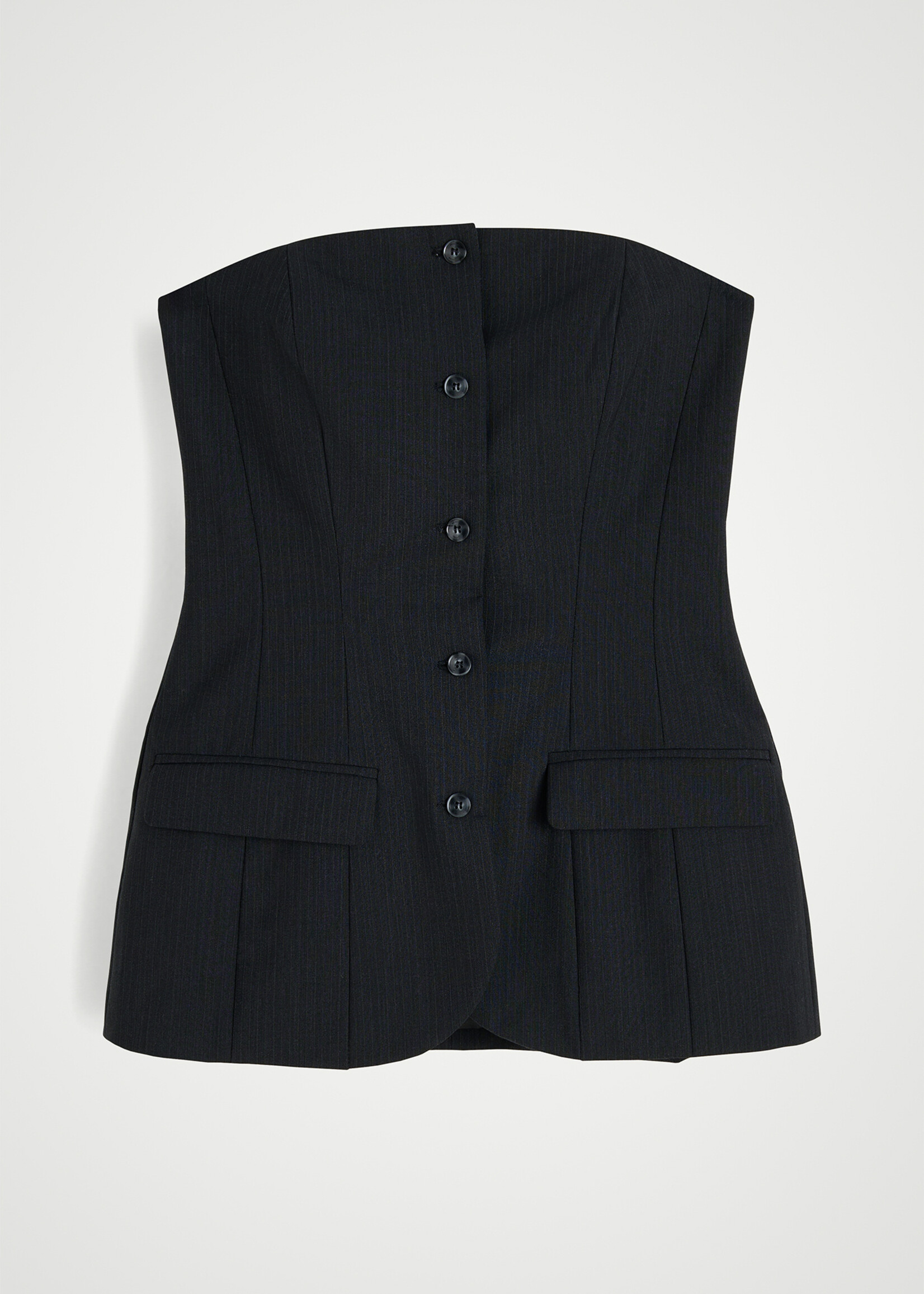Jacqui Corsage Dark Grey