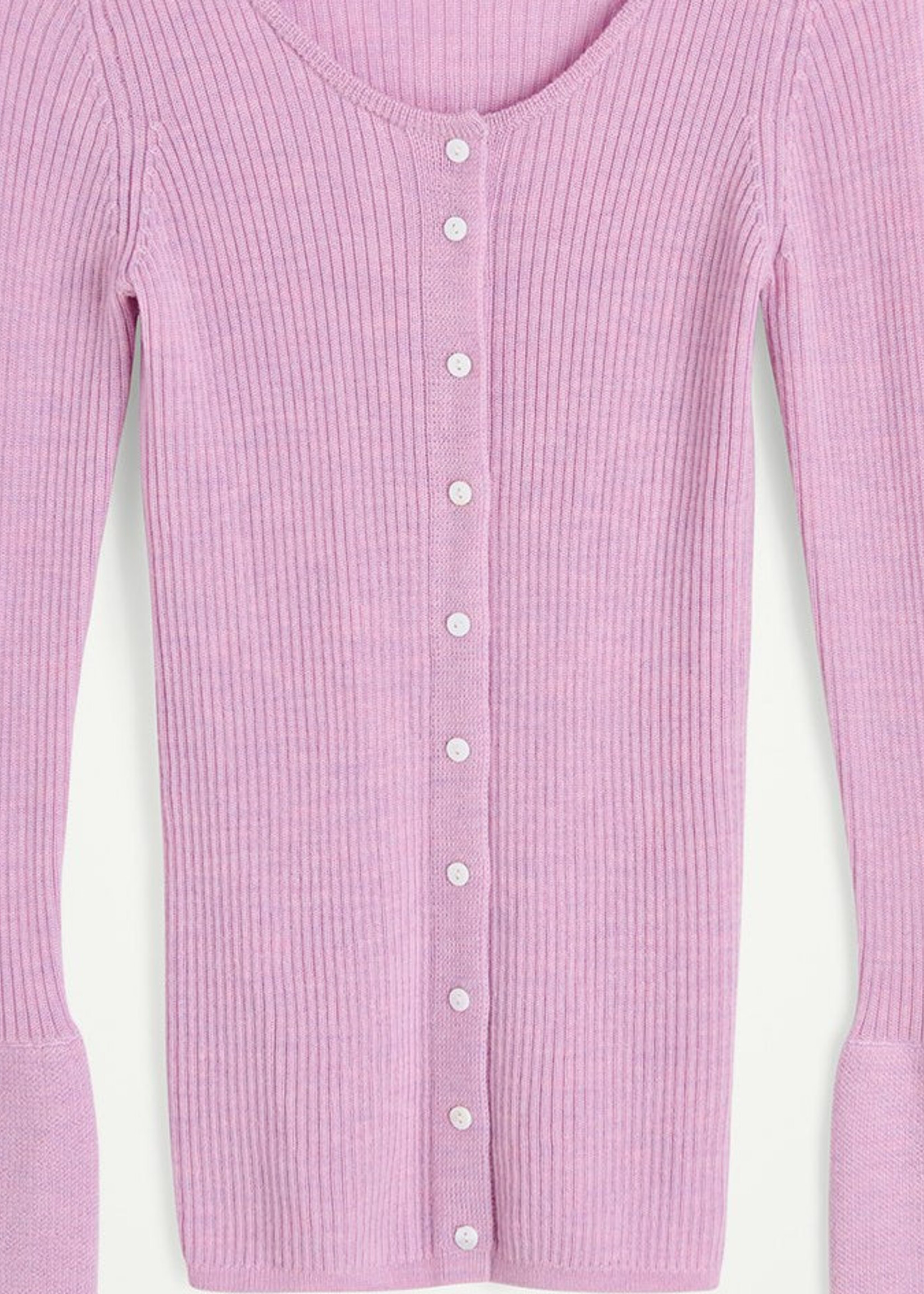 Liw Knit Cardigan Pink