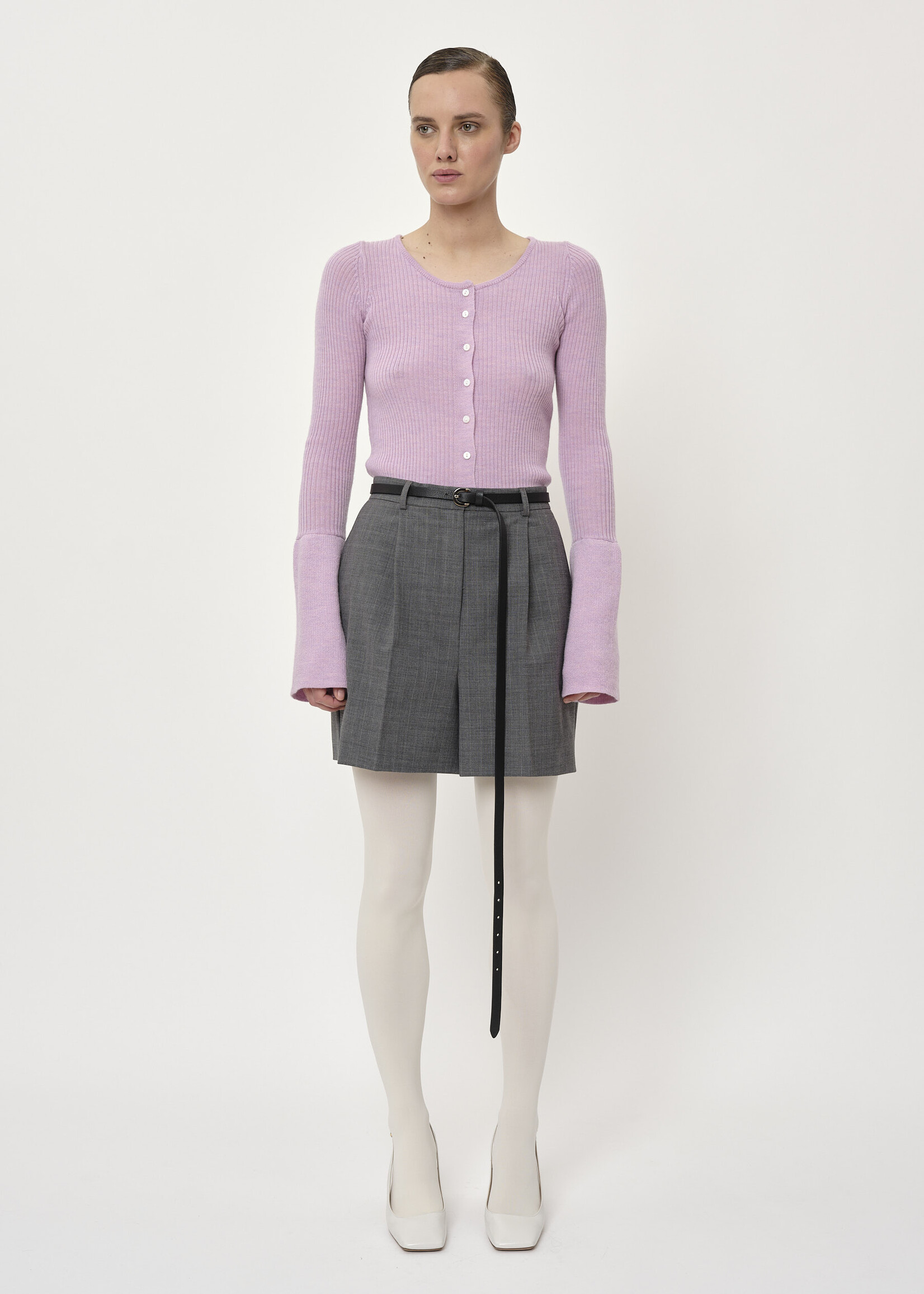Liw Knit Cardigan Pink