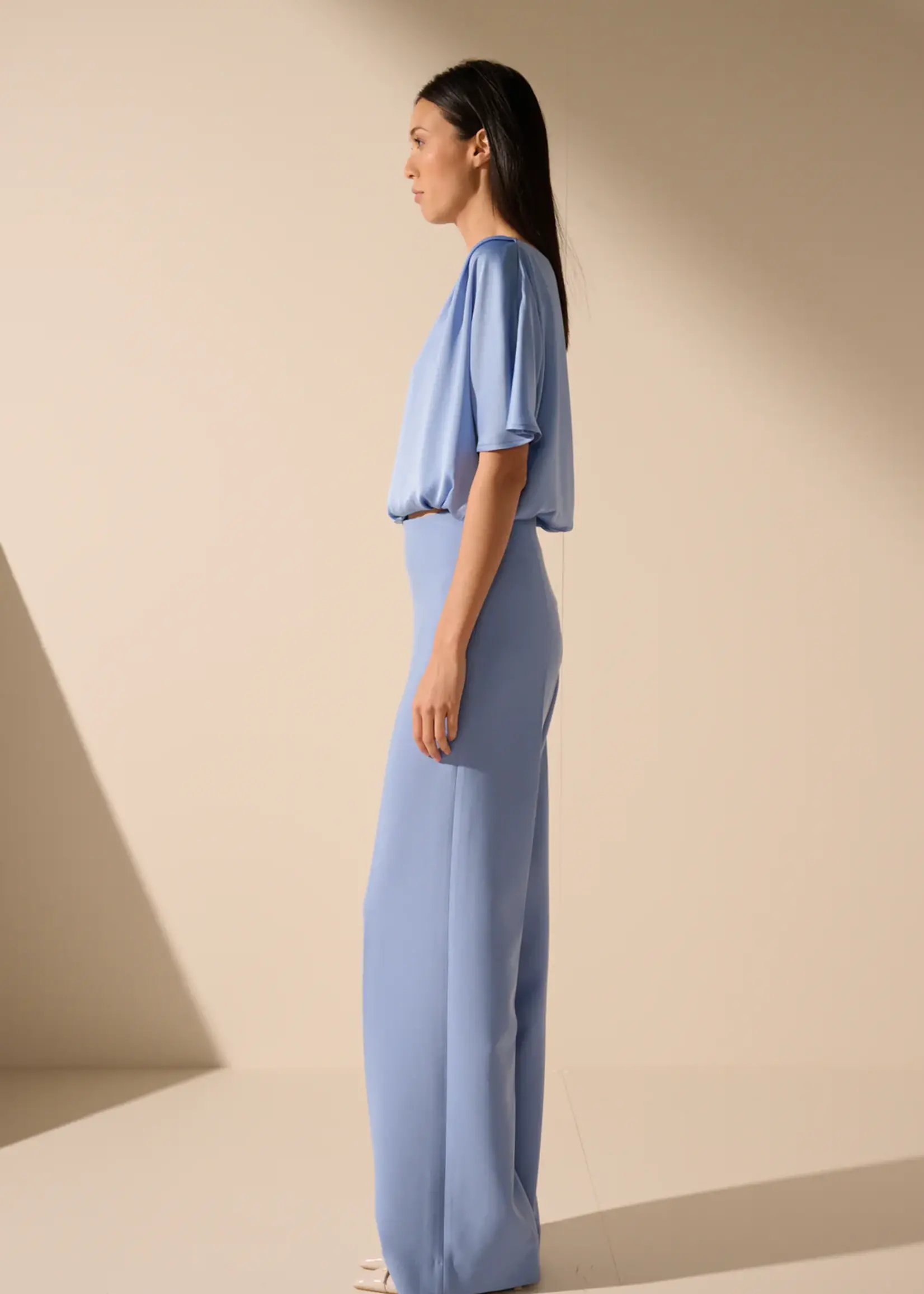 Amber Trousers Sky Blue