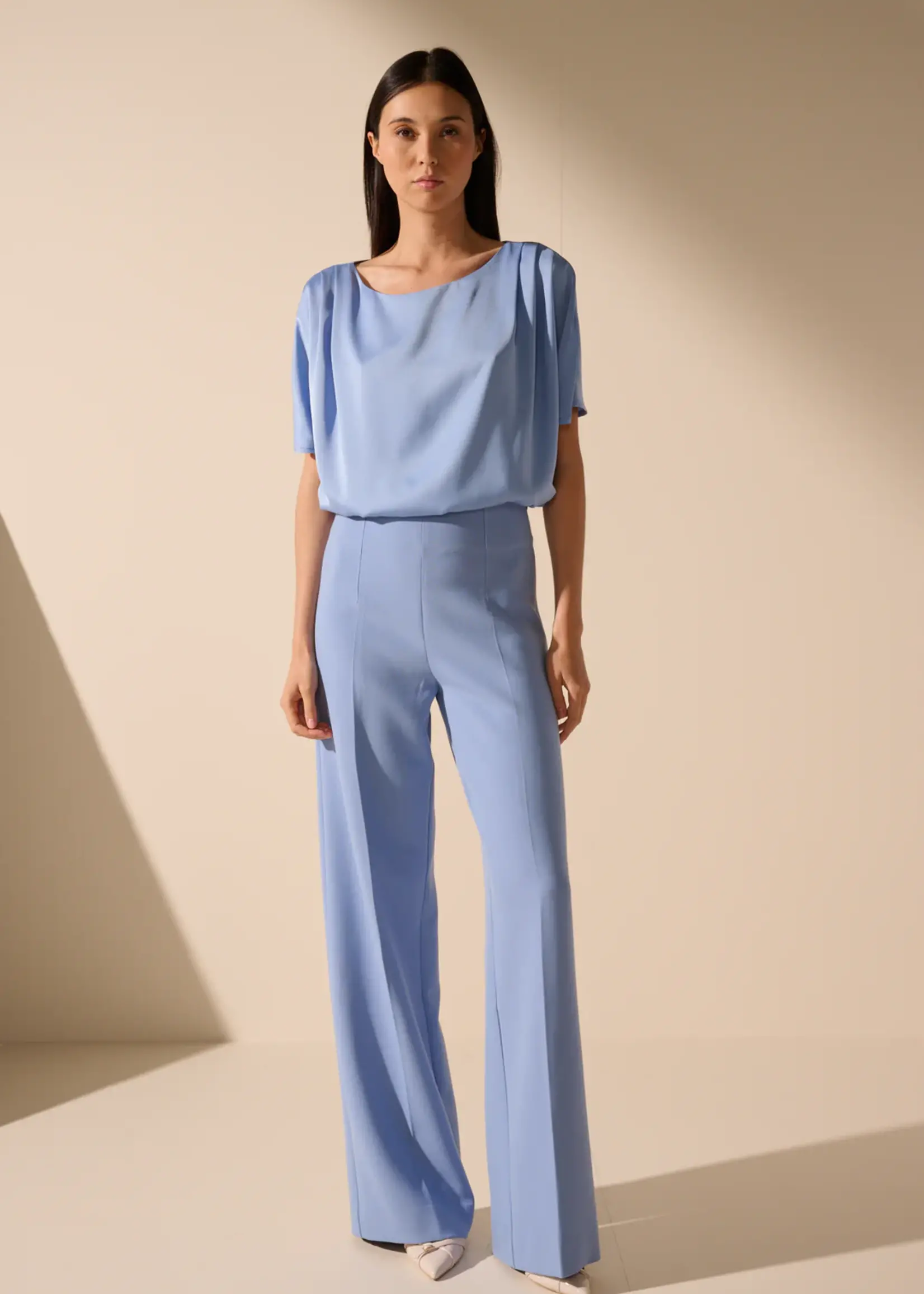 Amber Trousers Sky Blue