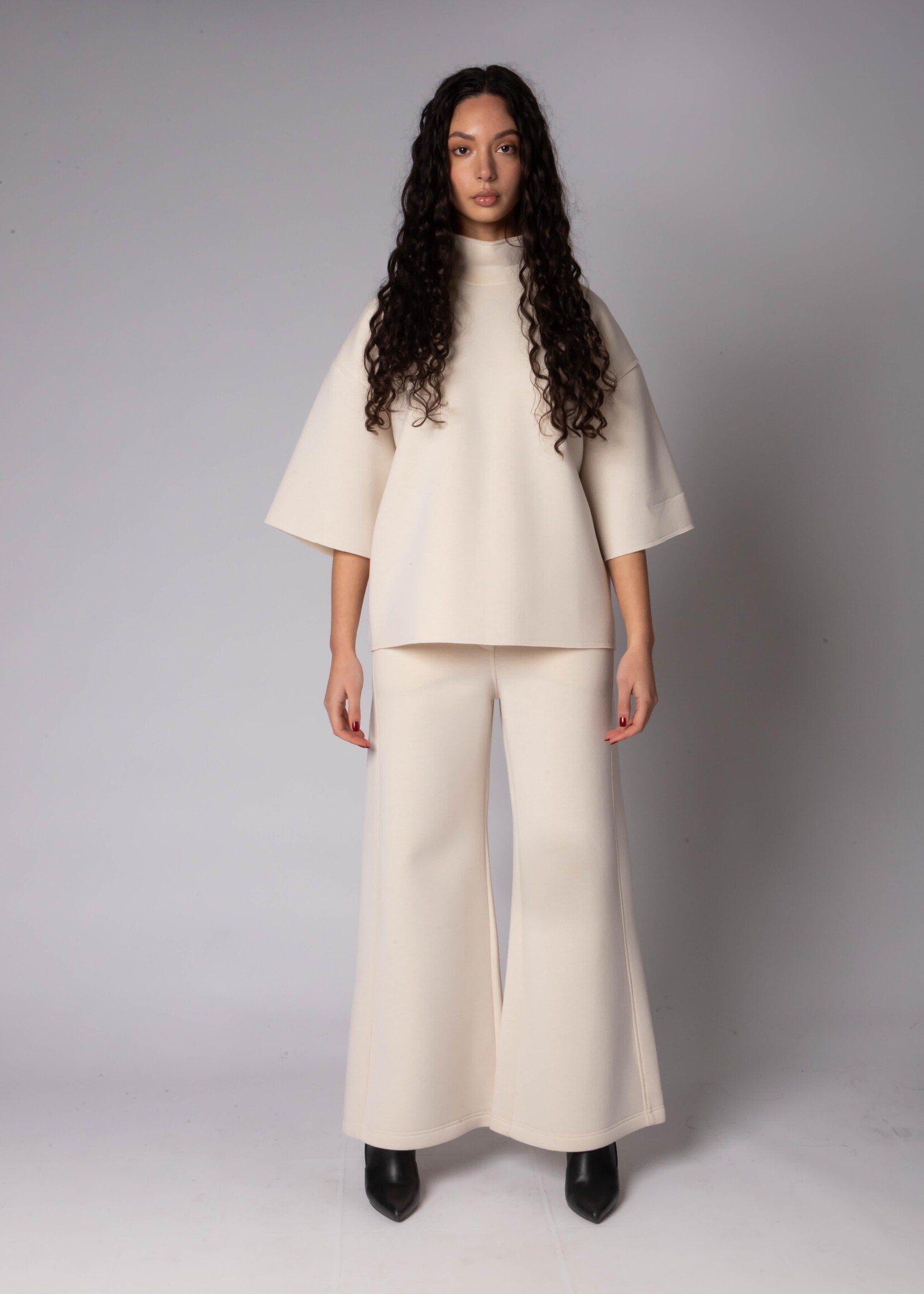 Venere Neoprene Pants Off-White