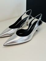 Zilver slingback