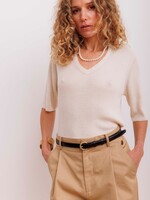 Kalinka V-Neck Almost White