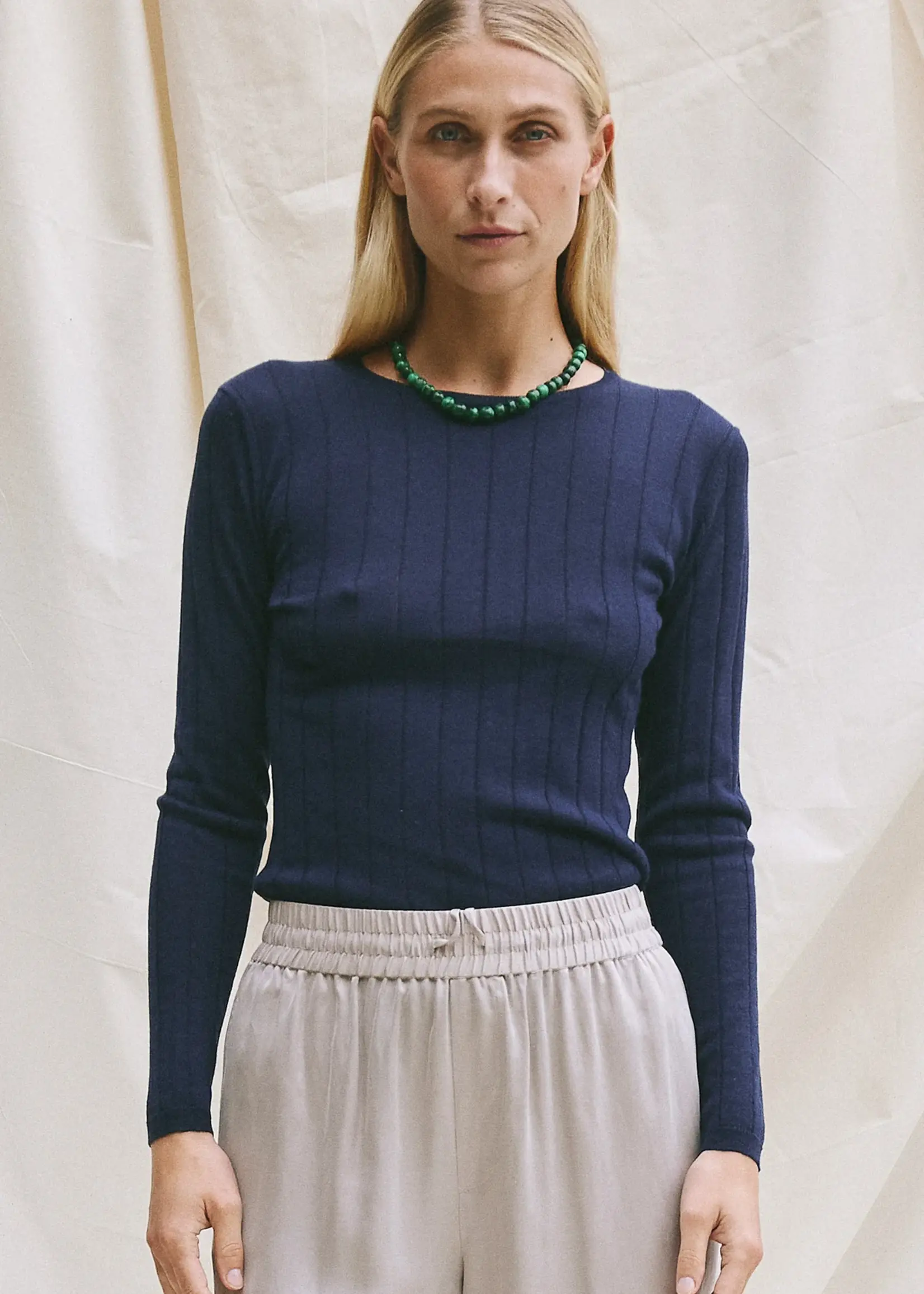 Cala Tee Cashmere Navy