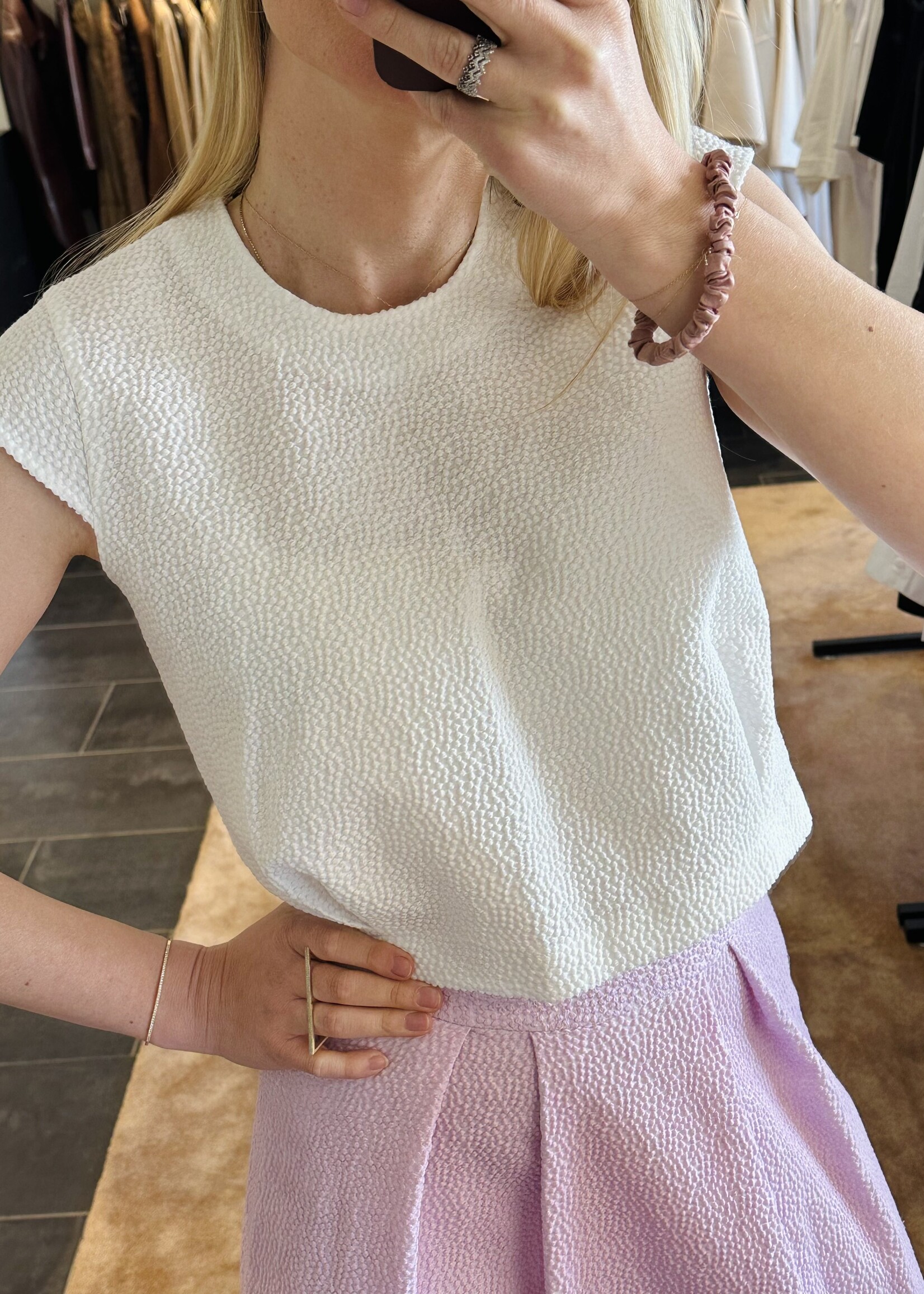 Ebonie Top Medida White