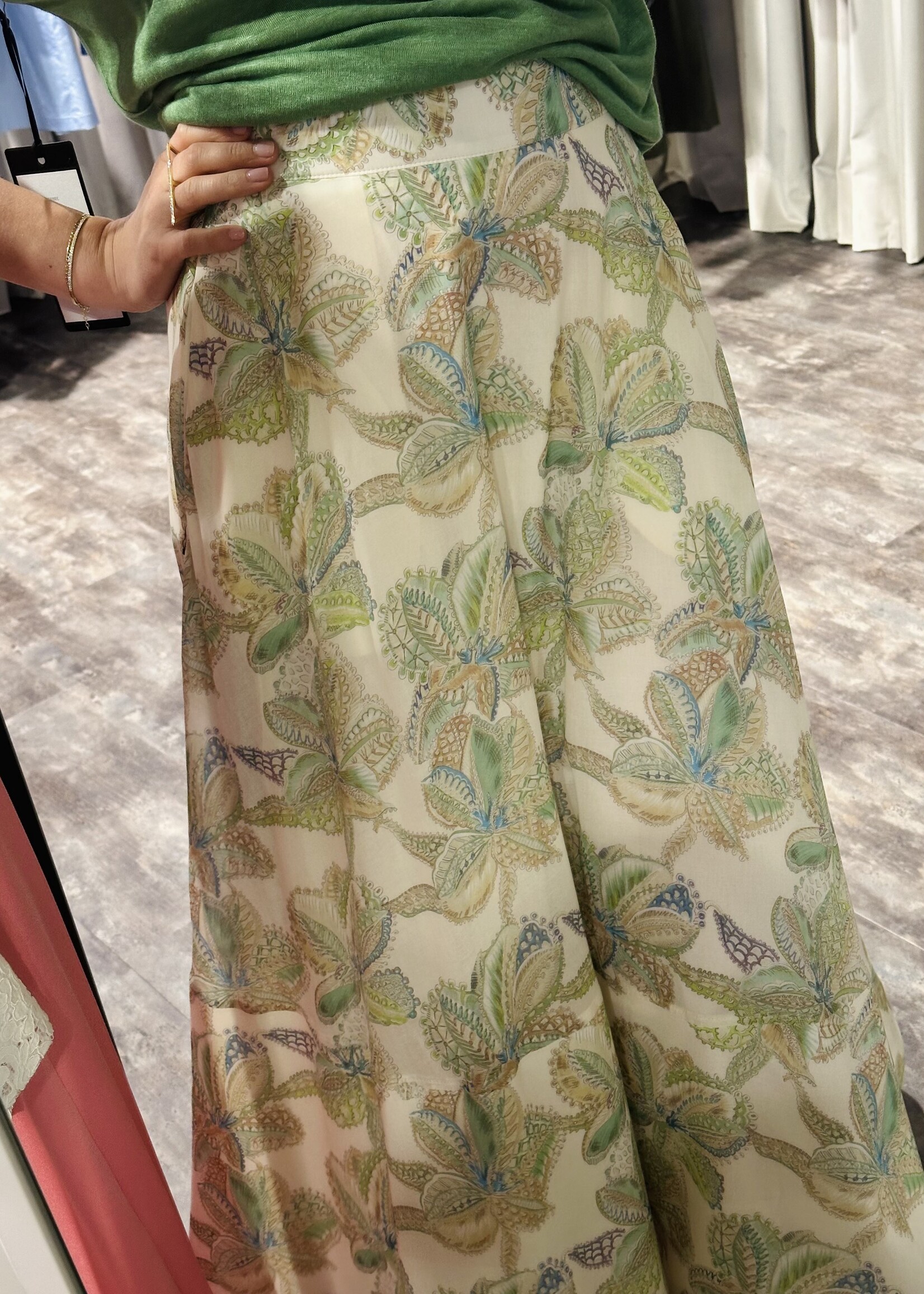 Cactus Patterned Skirt