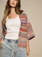 Vest Rule N°4 Jacquard Stripes Coral Mix