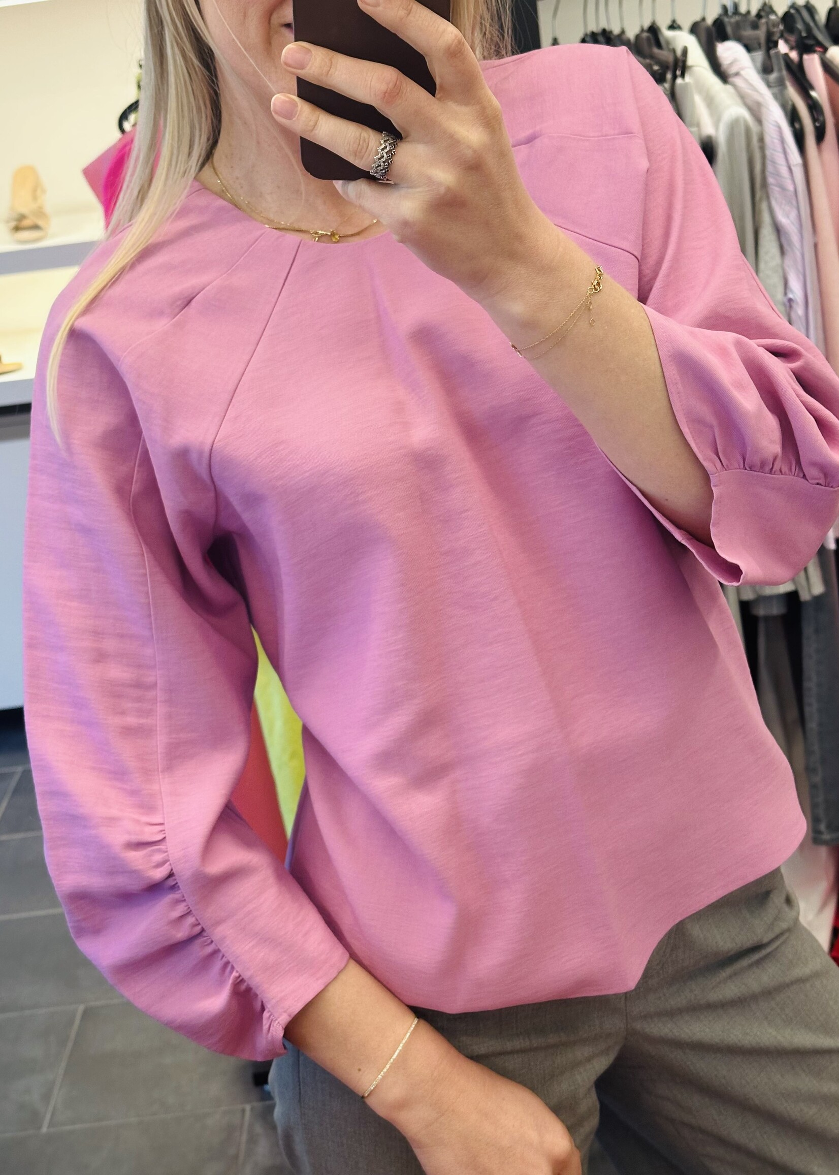 Blouse Rule N° 25 Twill Viscose Violet