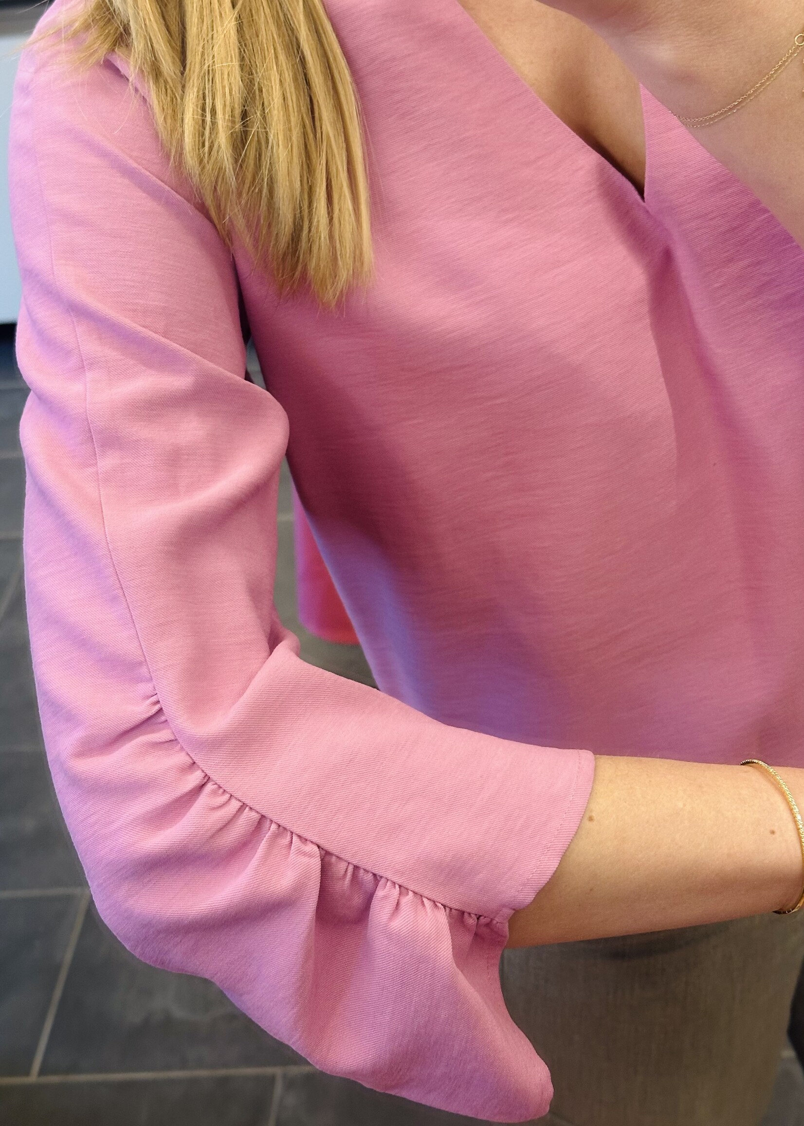 Blouse Rule N° 25 Twill Viscose Violet